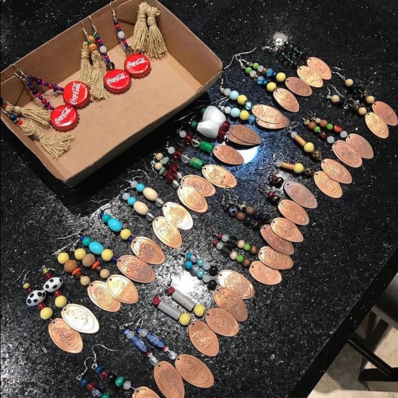 Disney Jewelry - Handmade one-of-a-kind Disney Earrings here Disney Jewelry - Handmade one-of-a-kind Disney Earrings here